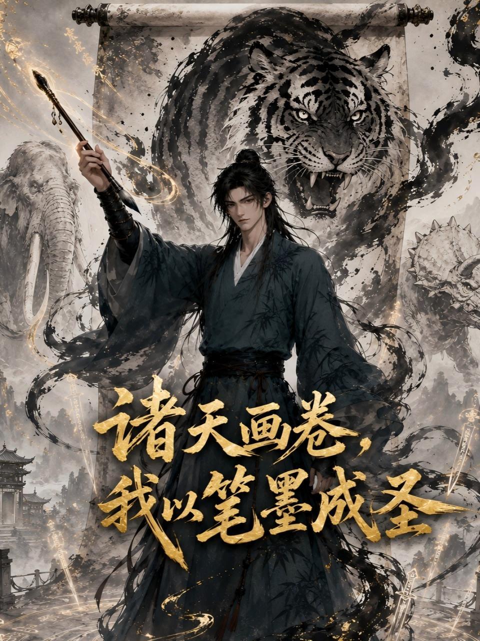 诸天画卷，我以笔墨成圣