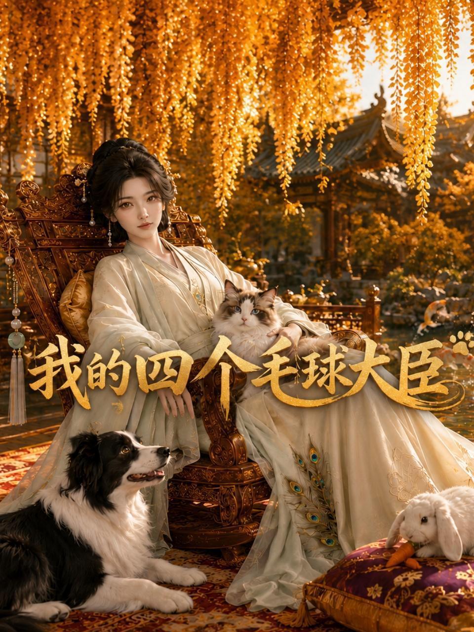 我的四个毛球大臣