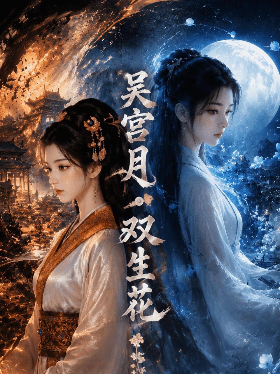 吴宫月，双生花