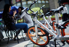 共享单车“驻扎”校园提供便利