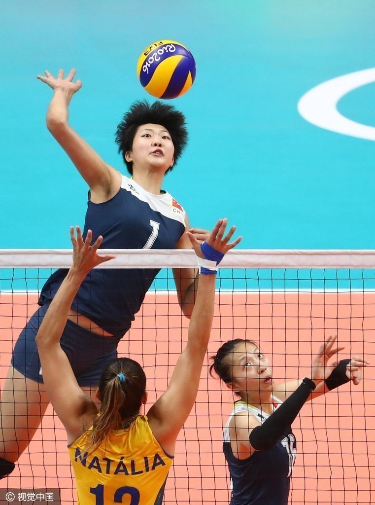 里约奥运会女排1\/4决赛视频回放 中国女排3-2