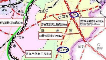 铁四院在梅州对鹰梅快速铁路,浦梅快速铁路功能新定位,鹰梅铁路:全长