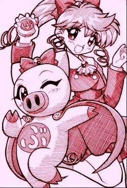 飞天少女猪_360百科