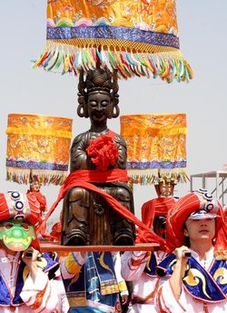 桑植白族游神_360百科