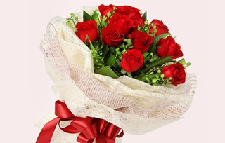 仅售28元,市场价98元的浪漫花语11枝玫瑰一束