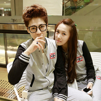 <em>货到付款</em> 秋冬季新款 情侣装卫衣男款外套 韩版