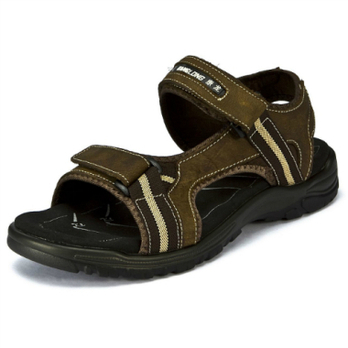 康龙凉鞋男正品真皮 康龙休闲鞋男鞋新款