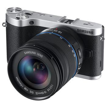 三星微单相机NX300(黑)+18-55mm镜头+8G卡