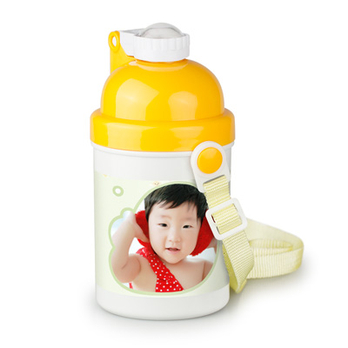 可爱宝宝 儿童小学生 照片定制水壶 安全水杯 防