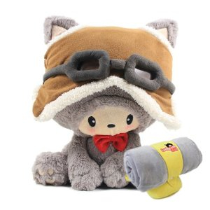 卡拉梦+新品+lucky+cat幸运猫公仔旅行者