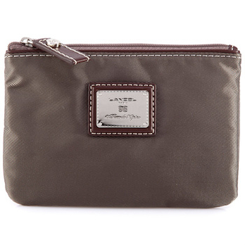 Lancel <em>兰姿</em> <em>女士</em>灰色织物零<em>钱包</em> A05733 O6 x