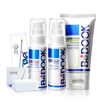 【BeDOOK比度克】 去黑头精华洗面奶套装 去