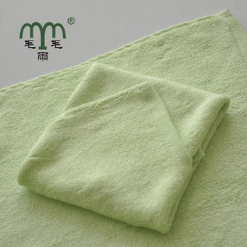 毛雨 100%纯竹纤维小毛巾 宝宝方巾美容巾婴