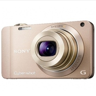 索尼(SONY)DSC-WX10广角数码相机 金色 3D
