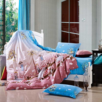 胜伟 床品家纺 高支100%棉斜纹双人<em>被罩</em>时尚