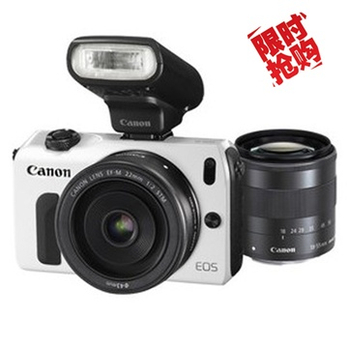 佳能(Canon)EOS M (M18-55+22F2.0镜头+90E