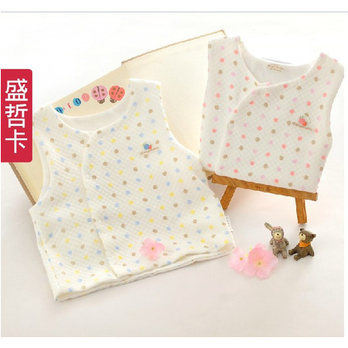 盛哲卡-斜襟马甲-空气层面料-春秋冬季-N1122