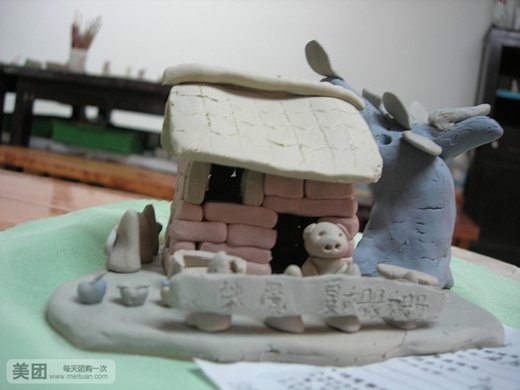 手捏陶泥作品图片 手捏陶泥作品图片