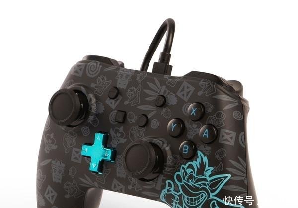 POWERA推出古惑狼主题SWITCH有线手柄