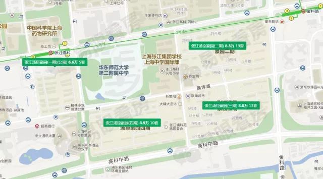 浦东张江板块成上海房价涨幅的领头羊