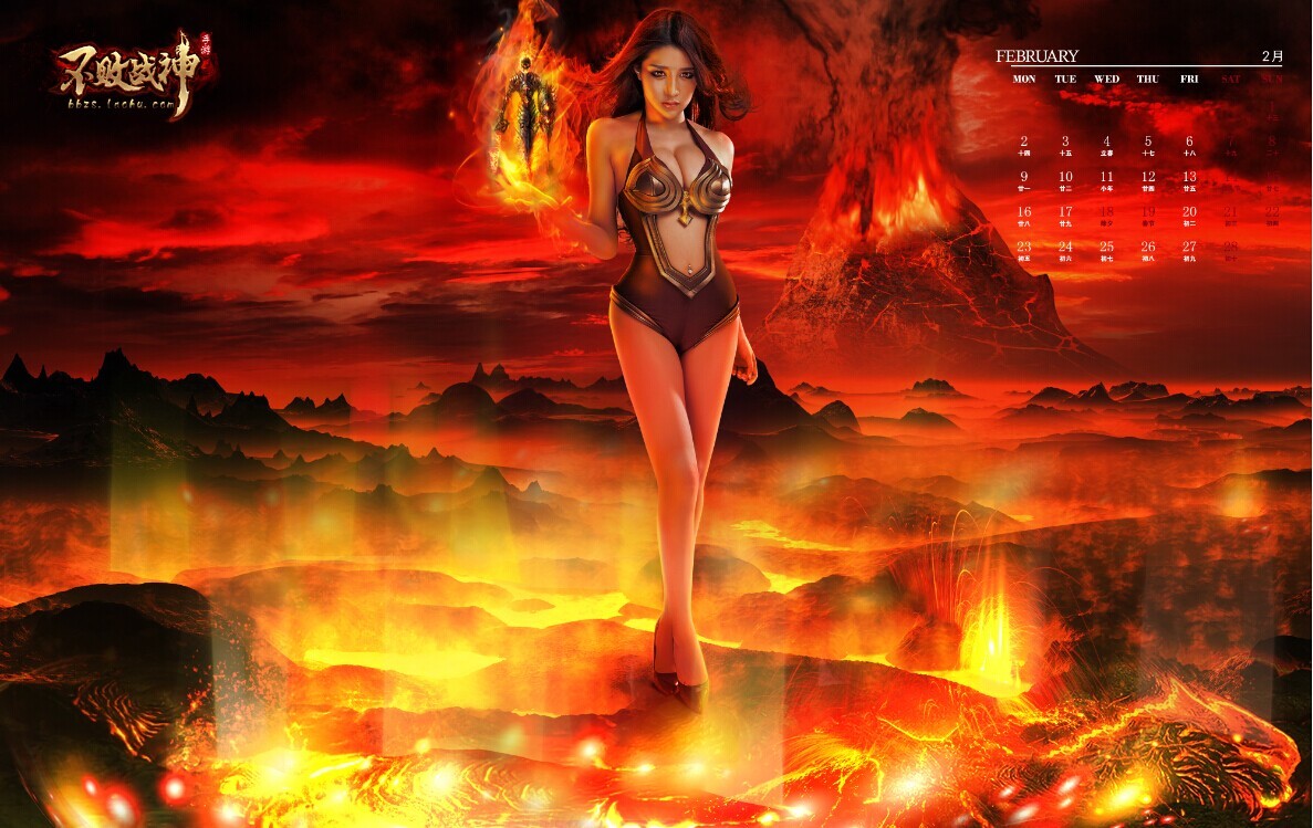 《不败战神》经典cos日历美图赏