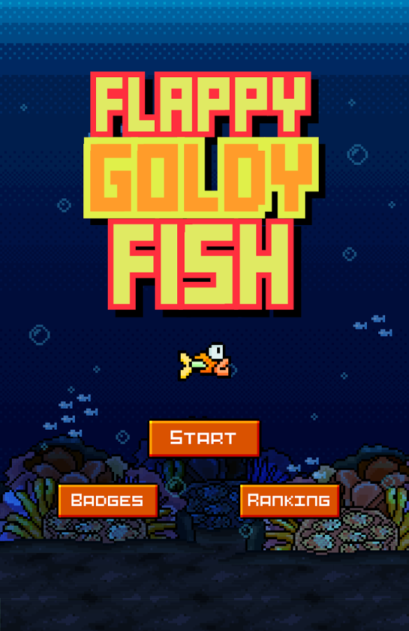 Flappy Goldy Fish截图4