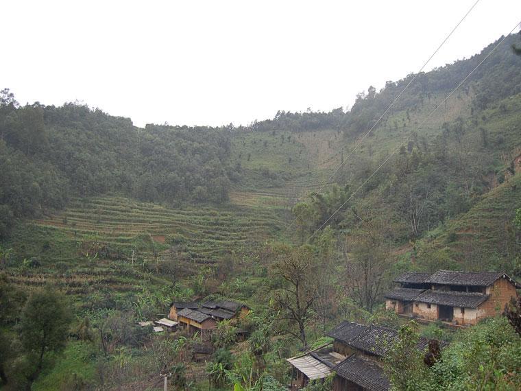 村情概况 大石房村隶属于九甲乡和行政村,属于山区.