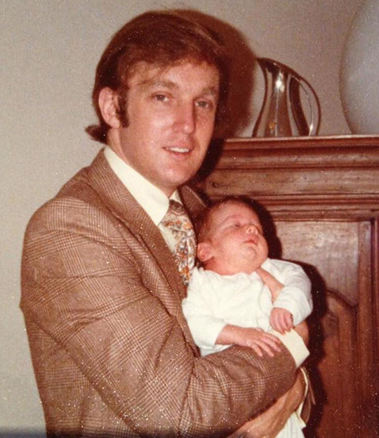 特朗普年轻图片