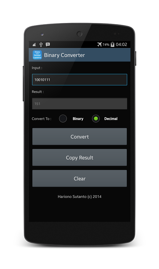 Binary Converter截图2