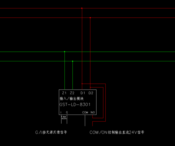 营口山鹰声光报警接线图