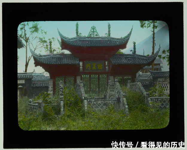 百年前的老照片 带你看看那时候的美丽汶川