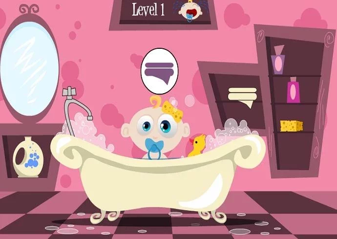 软件 聊天通讯 >baby bath  finding the objects appearing in the