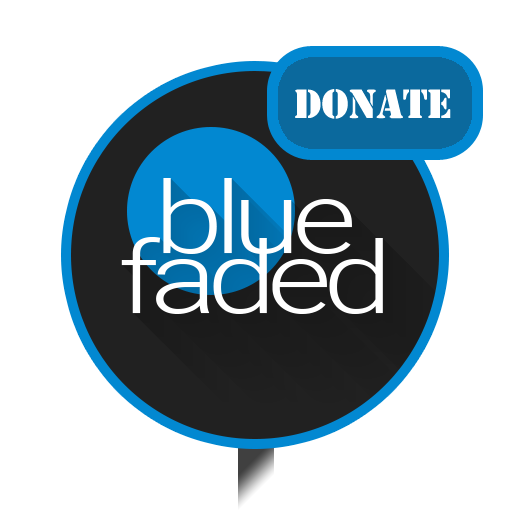 Blue Faded Donate - CM12/12.1