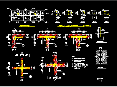 磚混結(jié)構(gòu)構(gòu)造柱基礎(chǔ)圖集大全 建筑施工圖設(shè)計(jì) 第1張