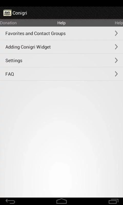 Conigri (Contact Widget)截图8