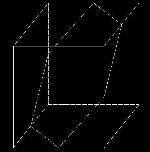 一个正方体用一个截面如何使截面为六边形