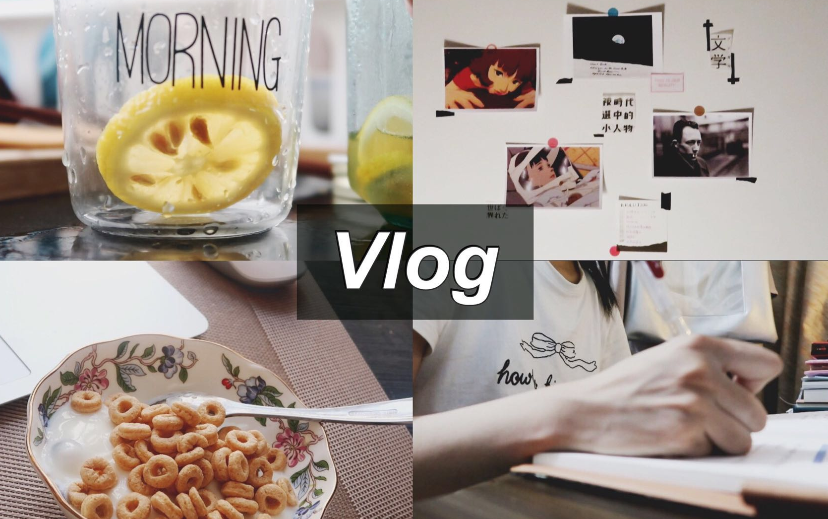 【桑桑】独居日常vlog 逛独立书店/喝咖啡/柠檬水/做饭/看书/写手帐