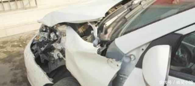 比亚迪与丰田相撞,惨烈的事故现场,两车质量一