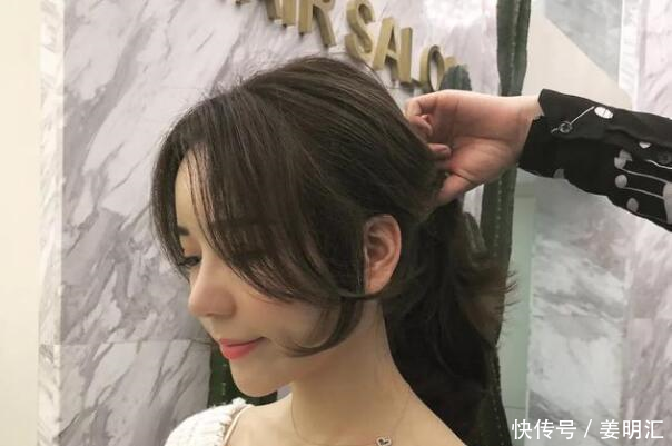 女生咬肌大、脸型短方、额头较宽适合什么发型