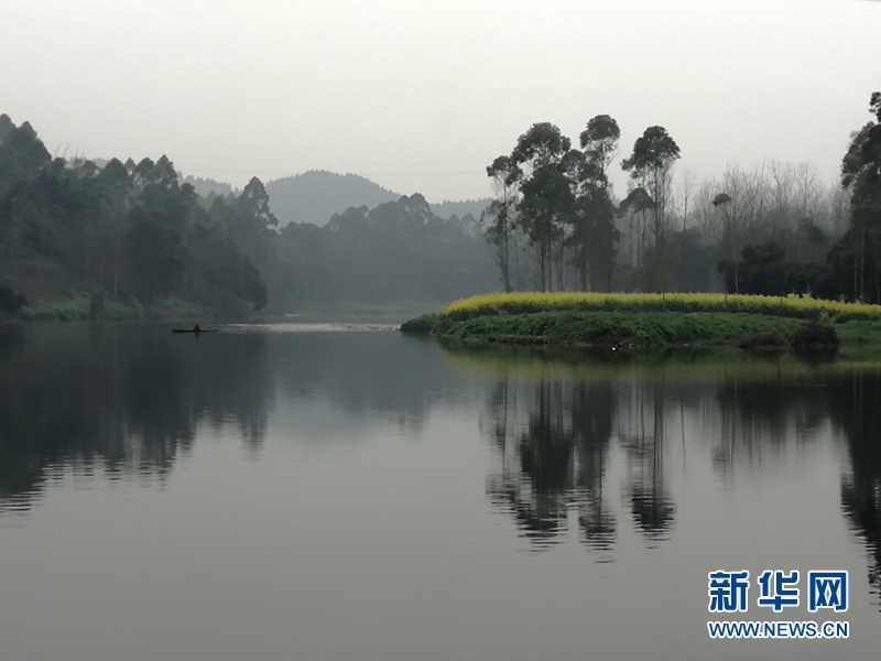 乐山:春到峨眉河 如梦苏稽镇