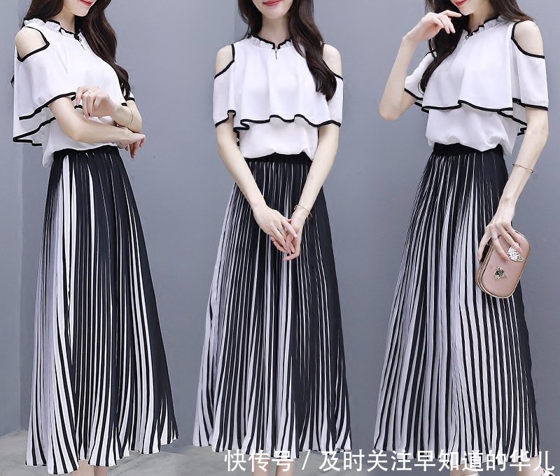 嫂子去香港旅游,回来穿的港港风也太洋气了,