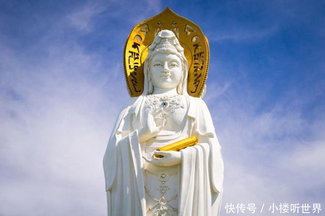 日本出现神话中的“观音显灵”，天空发射白色光束超震撼，观音大