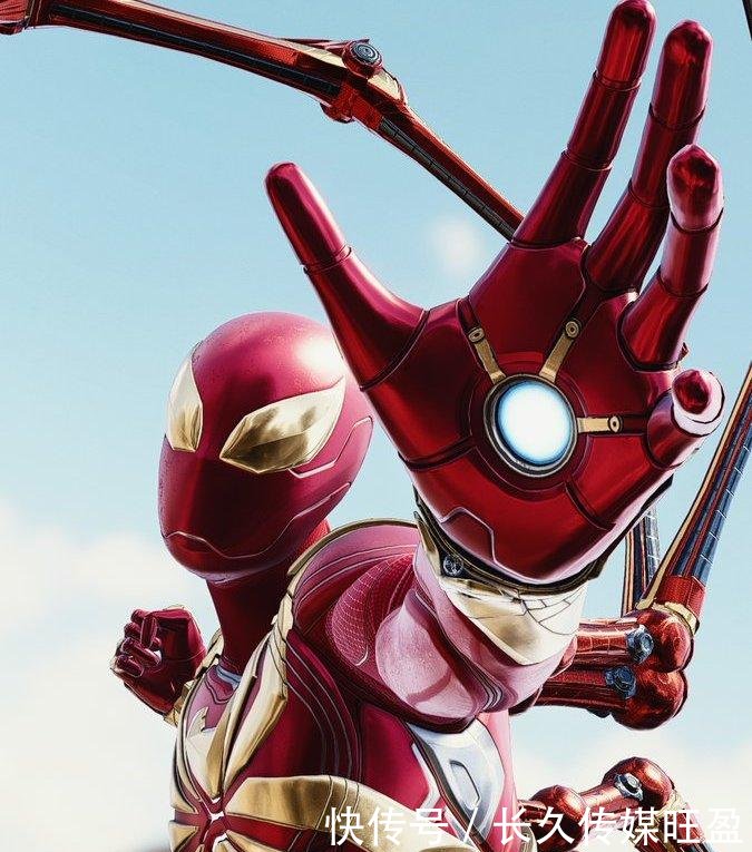 《复联4》蜘蛛侠战甲再次升级, 全新造型太亮