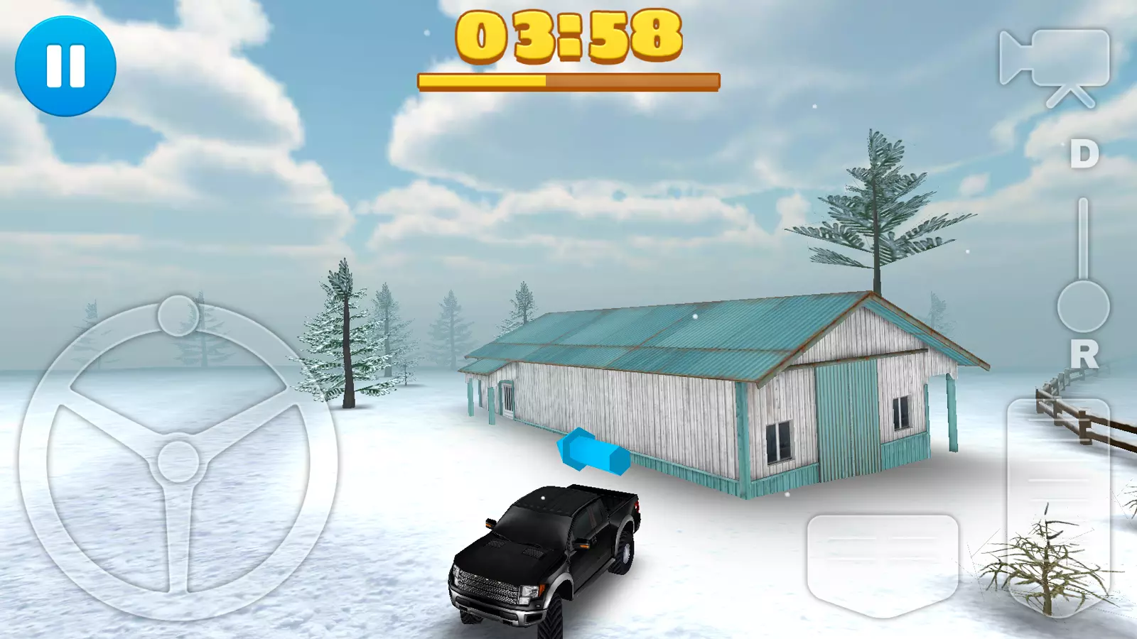 4x4 Off-Road Winter Game截图2