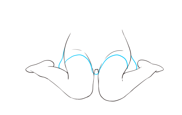 【干货】女孩子的鸭子坐怎么画,点进来看看吧