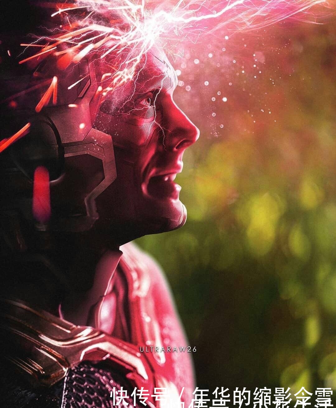 一组超虐心《复联3》图片,妮妮被灭霸一刀刺穿