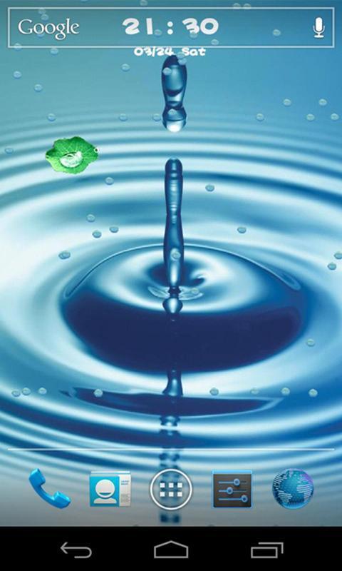 动态壁纸-水珠