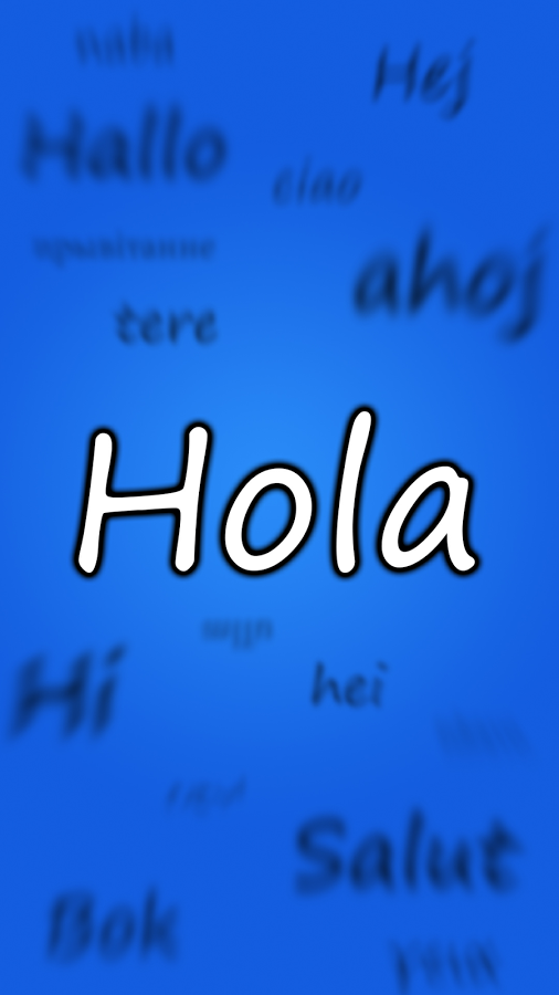 Traductor HOLA截图7