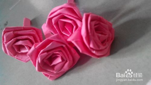 长方形纸怎么折玫瑰_360问答