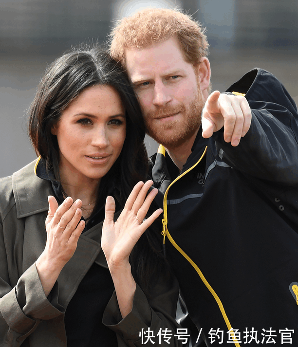 哈里王子与准王妃梅根最萌身高差秀恩爱撒狗